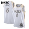 Barn Chicago Bulls Tröja Zach Lavine Nike 2024-25 City Edition Vit Swingman